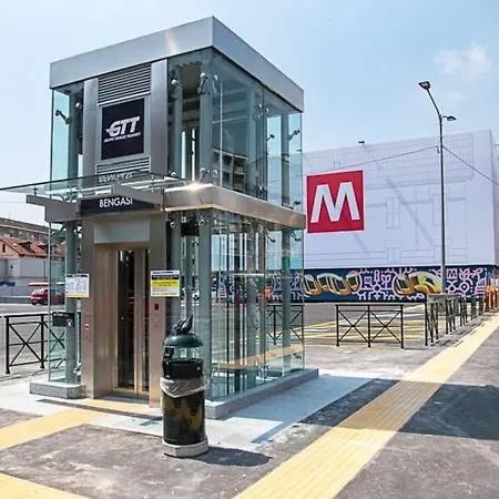 *luxus393* Metro A 50m, Lingotto Fiere, Ospedali טורינו